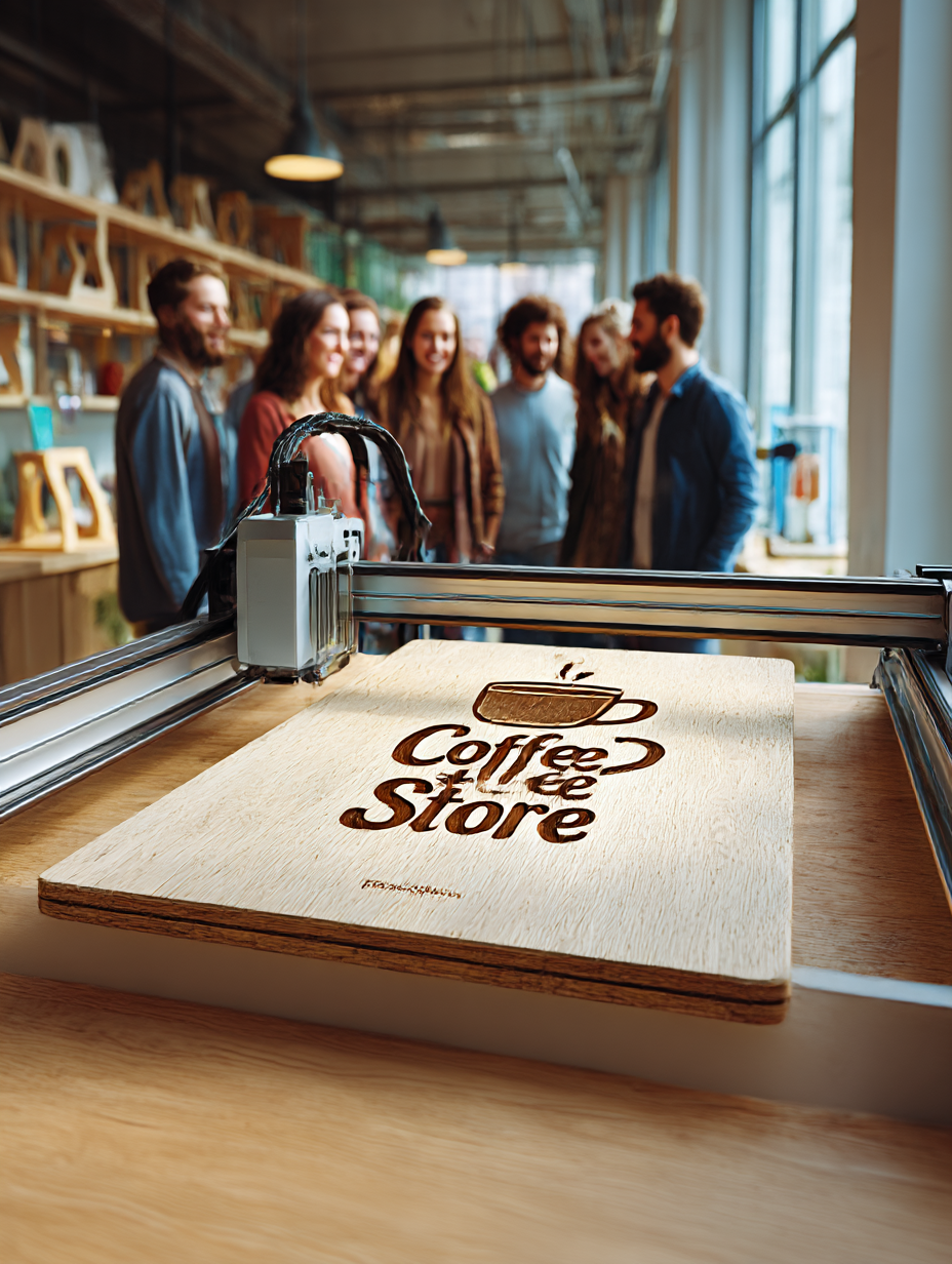 Laser til dekorasjon workshop